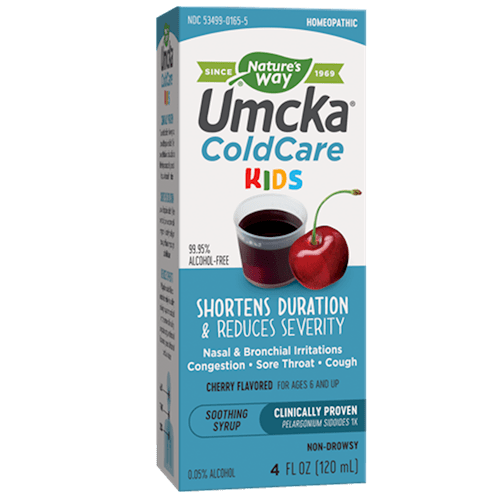 Umcka ColdCare Kids Syrup Cherry (Nature's Way) 