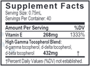 unique e tocopherol oil ac grace supplement facts