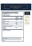 Vitamin C (Quicksilver Scientific) Supplement Facts
