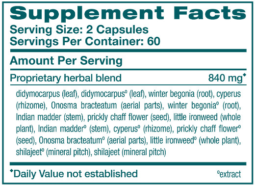 uricare himalaya wellness supplement facts