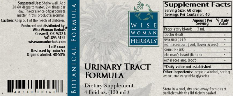 Urinary Tract Formula Wise Woman Herbals products