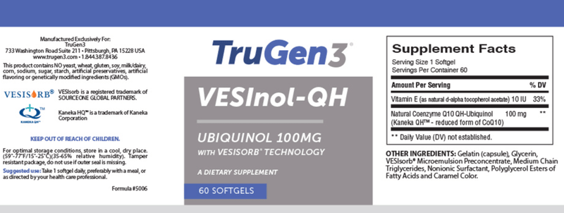 VESInol-QH (TruGen3) Label