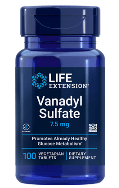 Vanadyl Sulfate (Life Extension) Front