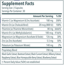 vascanox hp calroy supplement facts