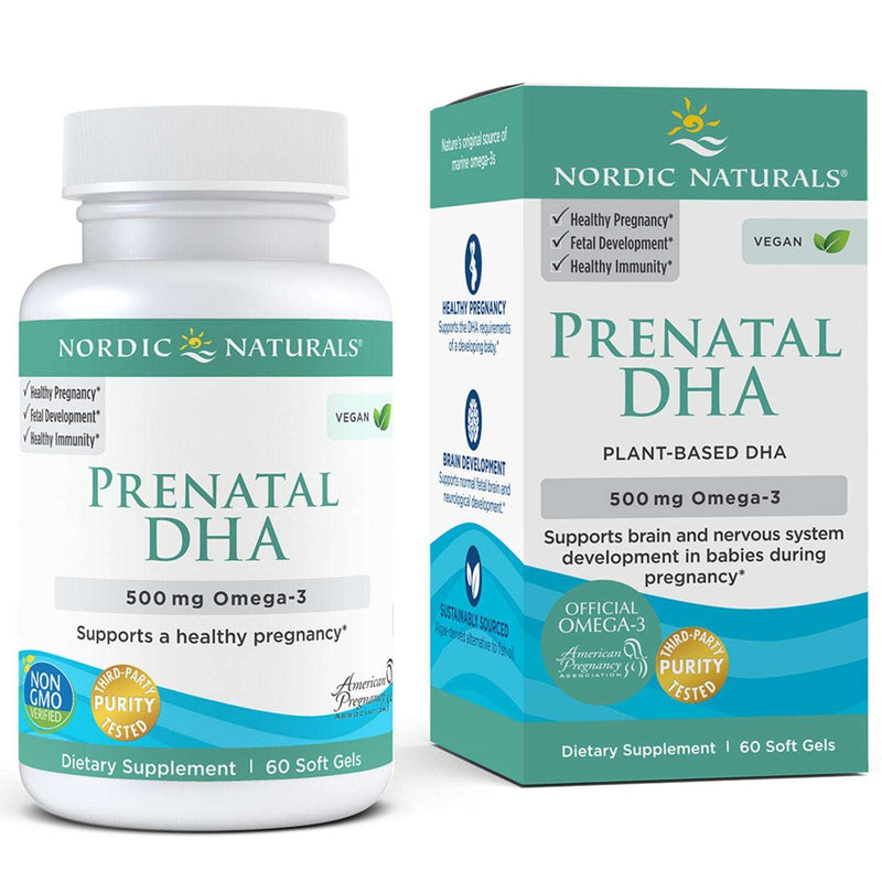 Vegan Prenatal DHA Nordic Naturals Supplement