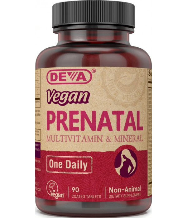 Vegan Prenatal Multivitamin (Deva Nutrition LLC) Front