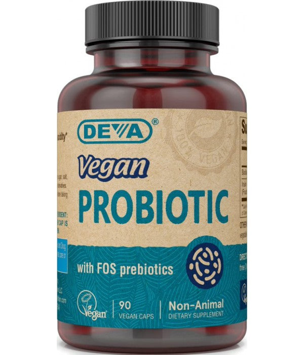 Vegan Probiotic (Deva Nutrition LLC) Front