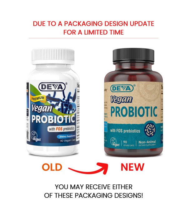 Vegan Probiotic (Deva Nutrition LLC) New
