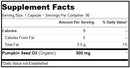 vegan pumpkin seed oil deva nutrition supplement facts