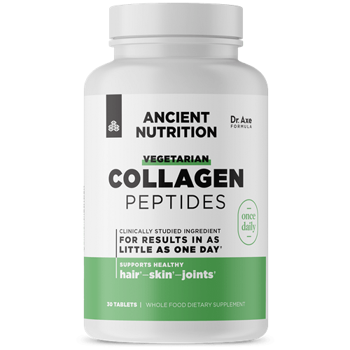 Vegetarian Collagen Peptides (Ancient Nutrition) Front