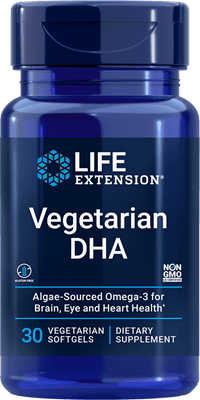Vegetarian DHA (Life Extension) Front