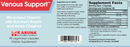 venous support (karuna responsible nutrition) label