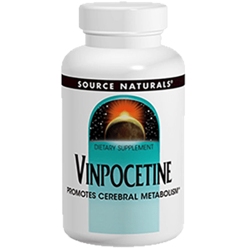 Vinpocetine 10 mg (Source Naturals) Front