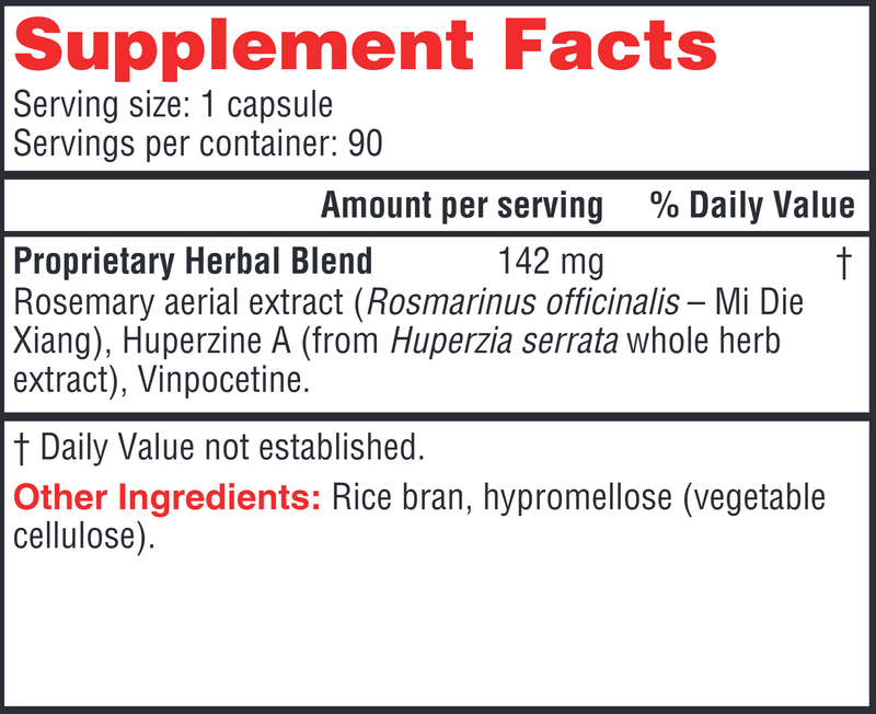 Vinpurazine (Health Concerns) Supplement Facts