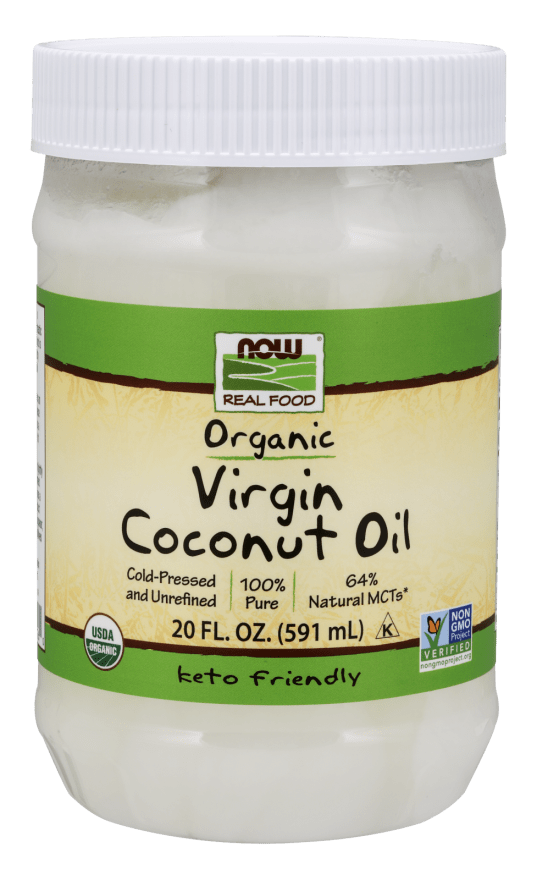 Virgin Coconut Oil (NOW) Front