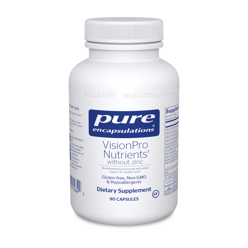 VisionPro Nutrients without Zinc Pure Encapsulations