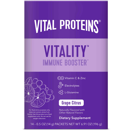Vitality Grape Citrus (Vital Proteins) Front