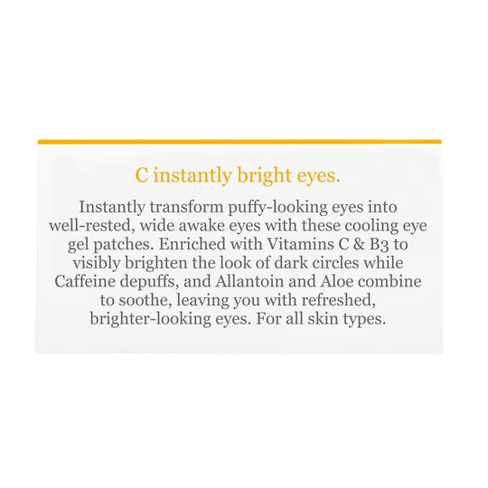 Vitamin C Bright Eye Gel Pads (DermaE)