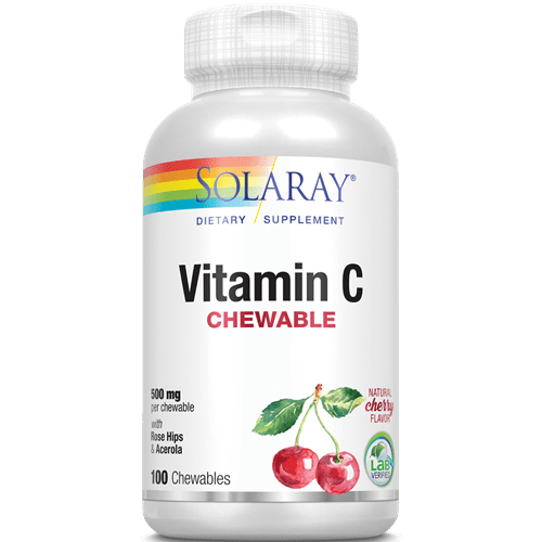 Vitamin C Chewable 500 mg Solaray