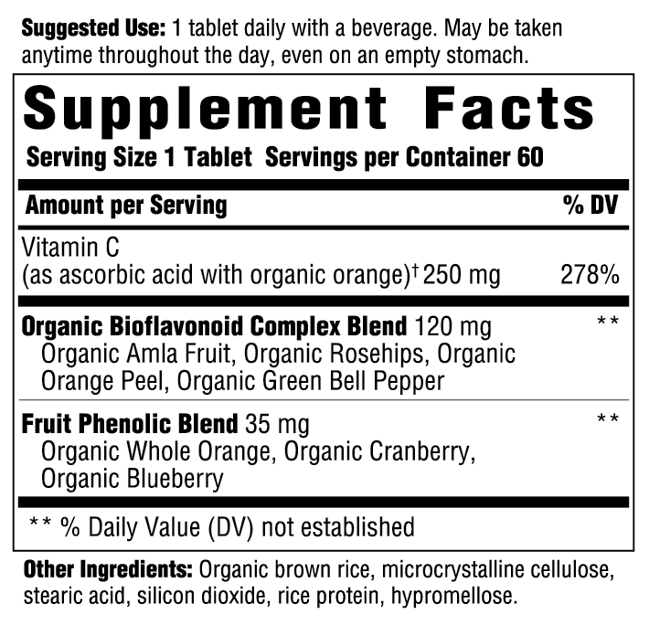 Vitamin C Complex (Innate Response) Supplement Facts