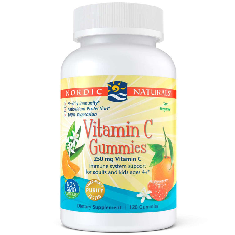 Buy Vitamin C Gummies Tart Tangerine Nordic Naturals