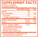 vitamin c+ gummies zhou nutrition supplement facts