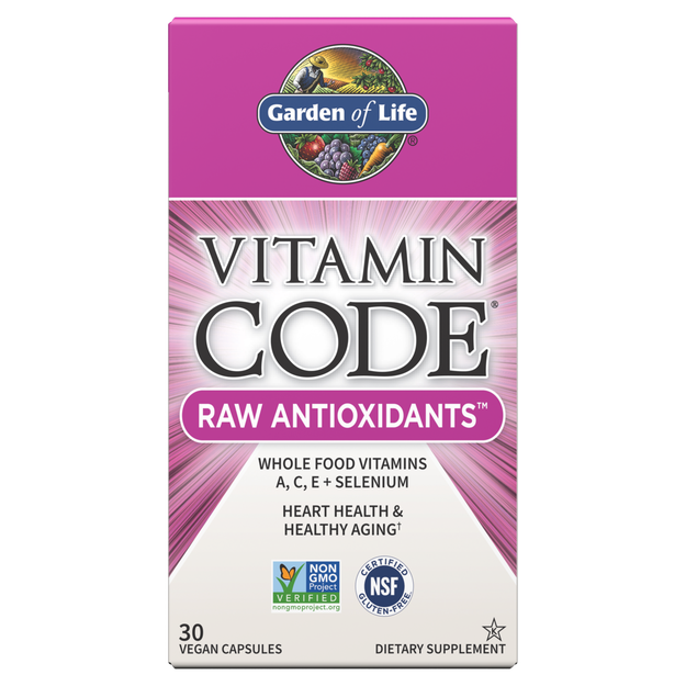 Vitamin Code Raw Antioxidants (Garden of Life) Front
