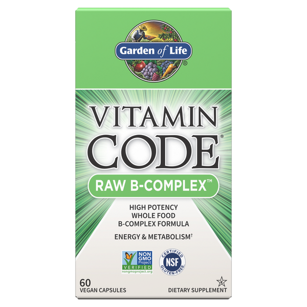 Vitamin Code Raw B-Complex (Garden of Life) Front