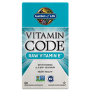 vitamin code raw vitamin e garden of life