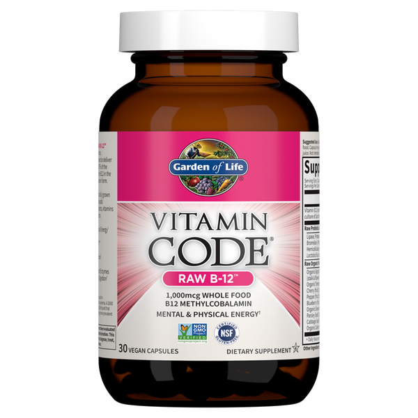Vitamin Code Vitamin B12 (Garden of Life) Front