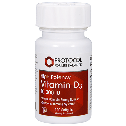 Vitamin D-3 10,000 IU (Protocol for Life Balance)