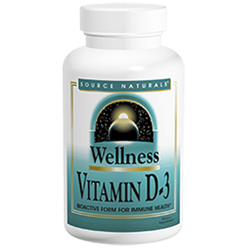 Vitamin D-3 2000 IU (Source Naturals) Front