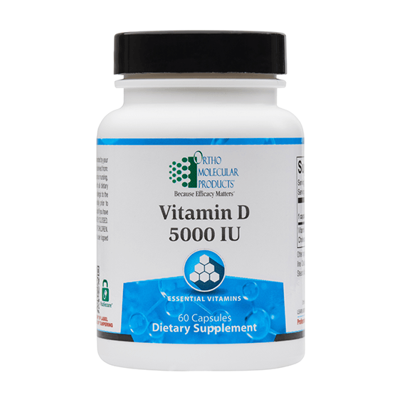 vitamin d 5000 iu 60 caps ortho molecular products