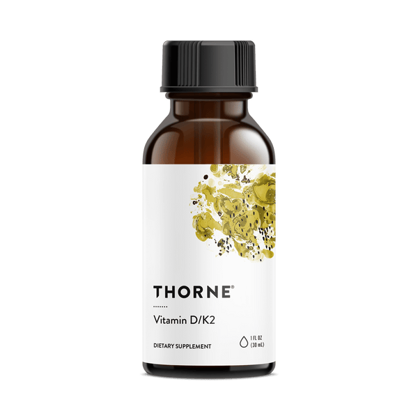 Vitamin D/K2 Liquid Thorne | liquid vitamin d3 with k2