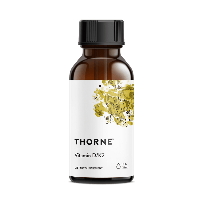 Vitamin D/K2 Liquid Thorne | liquid vitamin d3 with k2