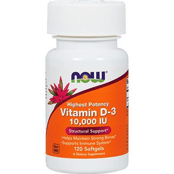 Vitamin-D3 10,000 IU (NOW) Front