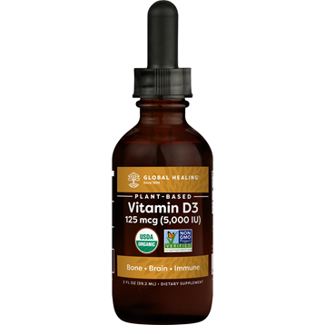 Vitamin D3 125 mcg (Global Healing) Front