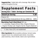 vitamin d3 2000 iu (innate response) supplement facts