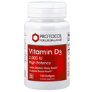 vitamin d3 2000 iu (protocol for life balance)