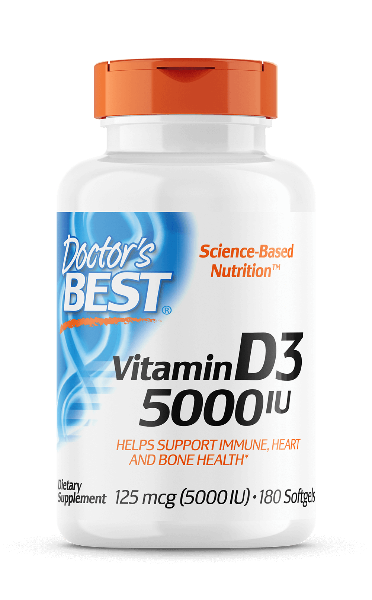Vitamin D3 5000IU (Doctors Best)