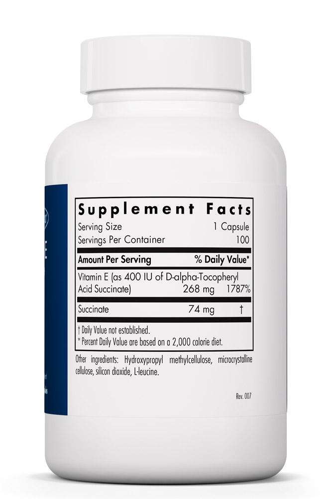 Vitamin E (Allergy Research Group)