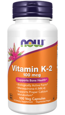 vitamin k-2 100 mcg (now foods)