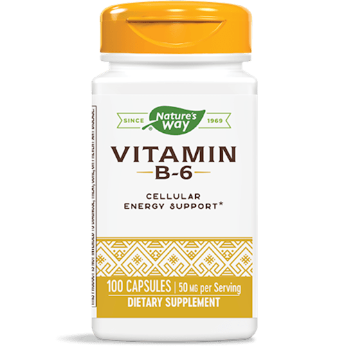 Vitamin B-6 50 mg (Nature's Way)