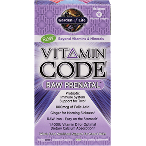 Vitamin Code Raw Prenatal (Garden of Life) 90s