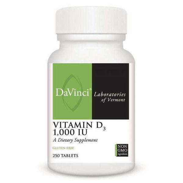 Vitamin D3 1000 IU  (DaVinci Labs) Front
