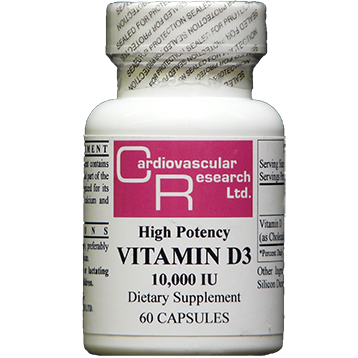 Vitamin D3 10,000IU (Ecological Formulas) Front