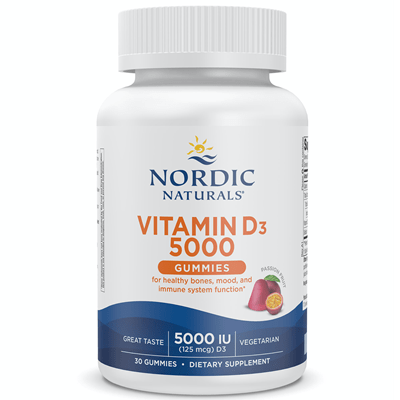 Vitamin D3 5000 Gummies (Nordic Naturals)