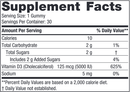 vitamin d3 5000 gummies (nordic naturals) supplement facts