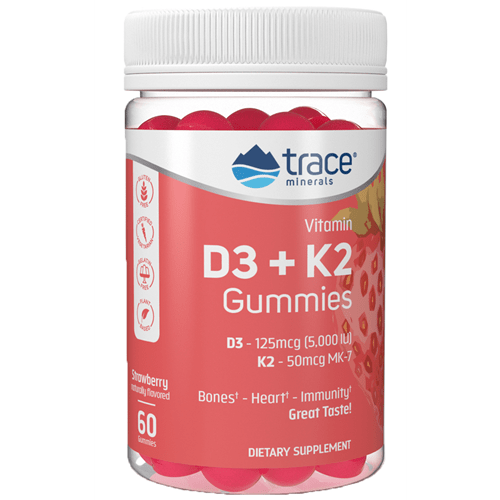 Vitamin D3 + K2 Gummies Trace Minerals Research
