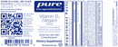 vitamin d3 vegan liquid pure encapsulations label